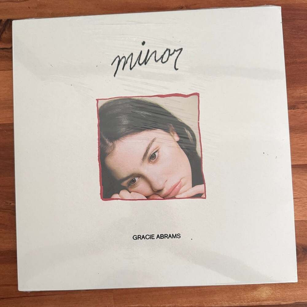 Gracie Abrams NWT | Limited edition Minor Converse Blue Vertigo Vinyl record